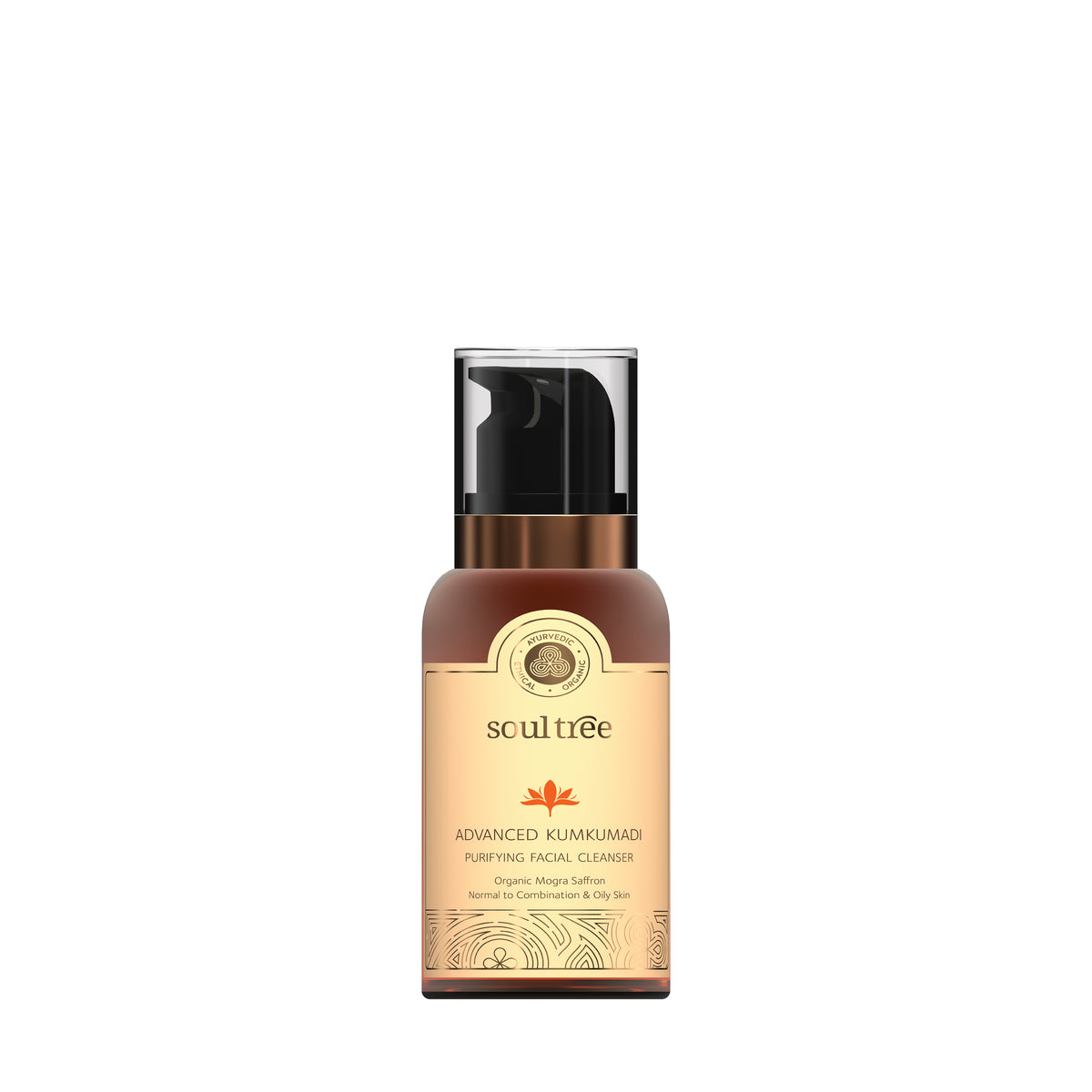 Soultree Advanced Kumkumadi Facial Cleanser | Hydrates Skin
