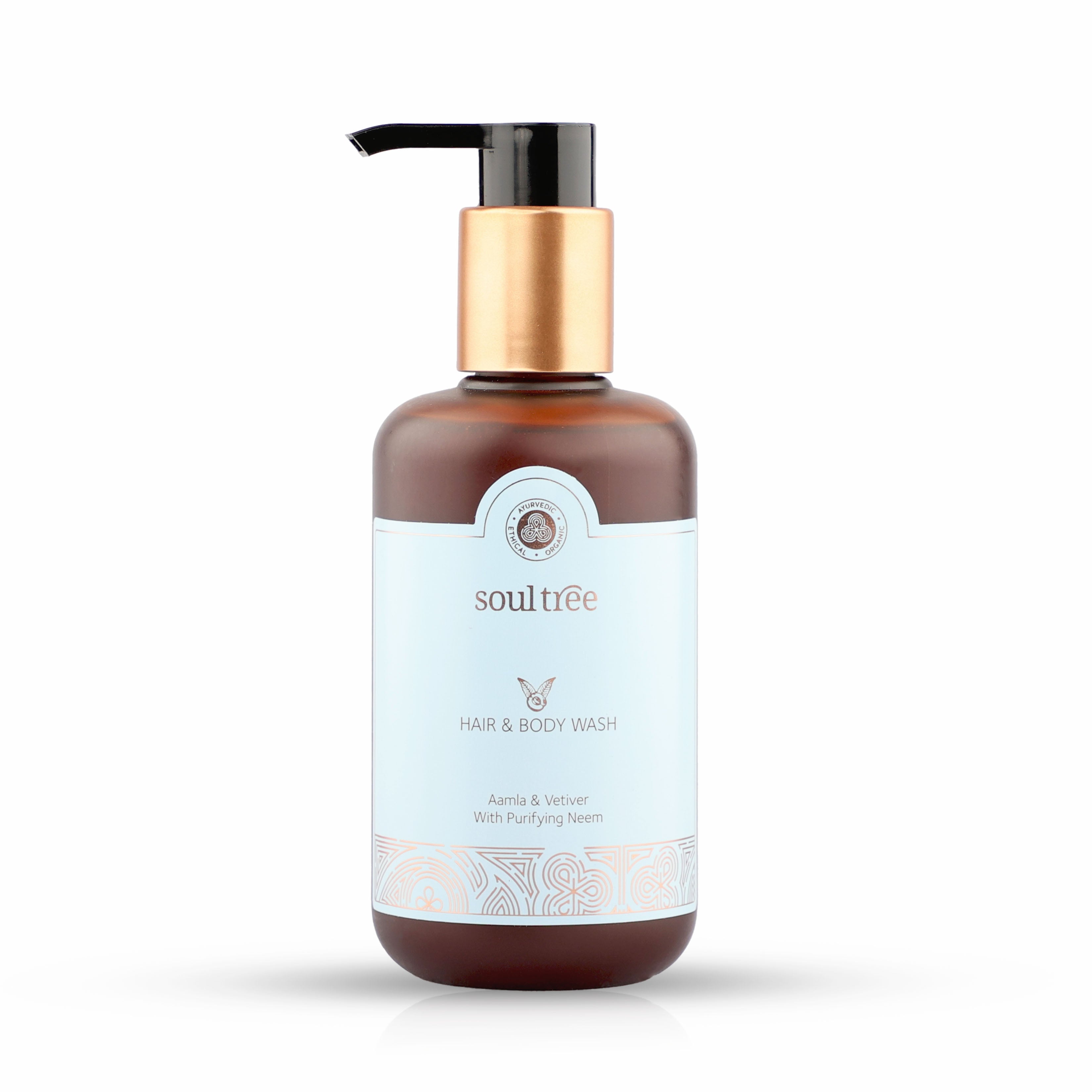 Hair & Body Wash - Aamla & Vetiver with Purifying Neem - SoulTree