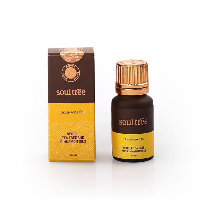 Anti-Acne Oil With Neroli, Tea Tree & Cinnamon Oil (Spot Treatment) - SoulTree