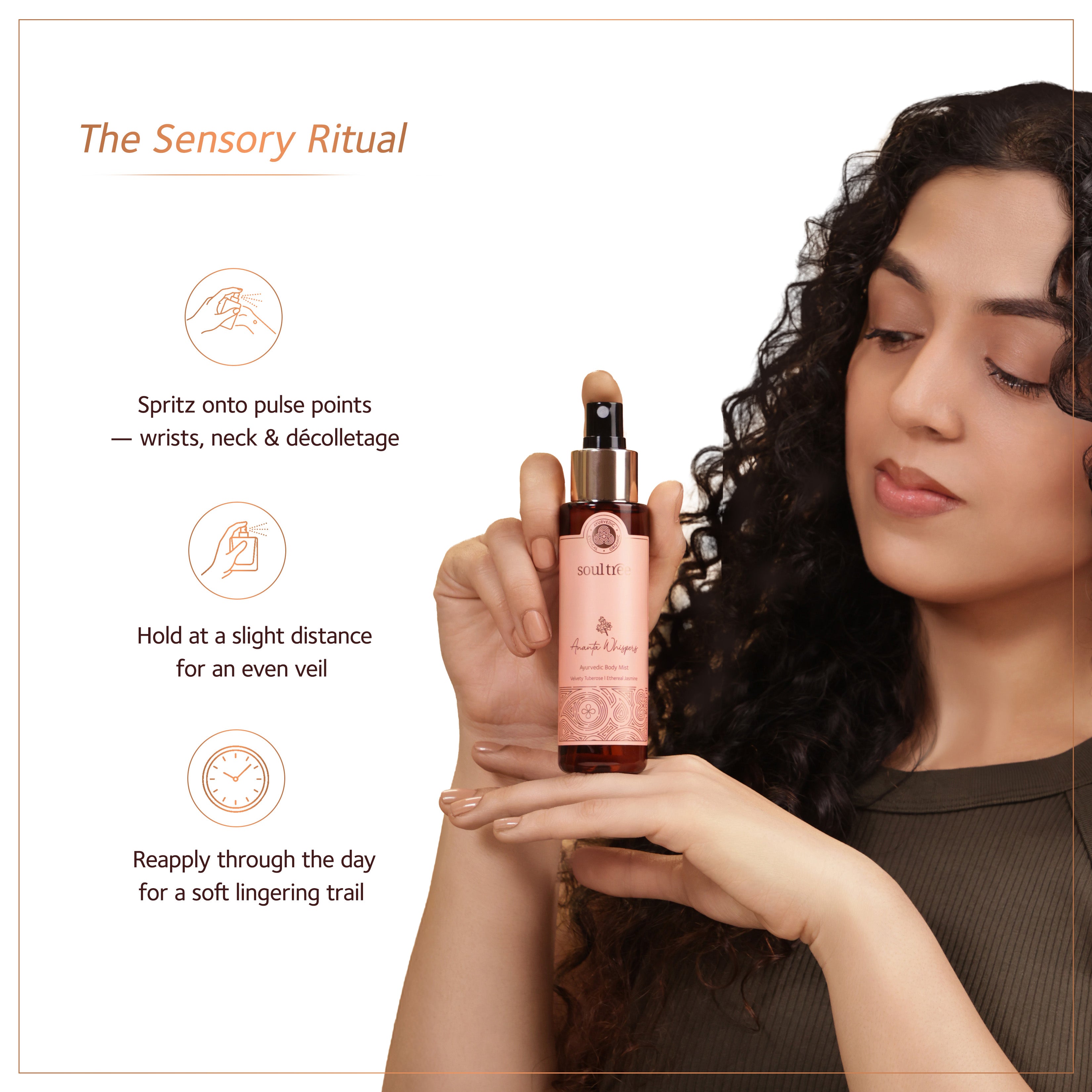 Soultree Ayurvedic Body Mist Ananta Whisper