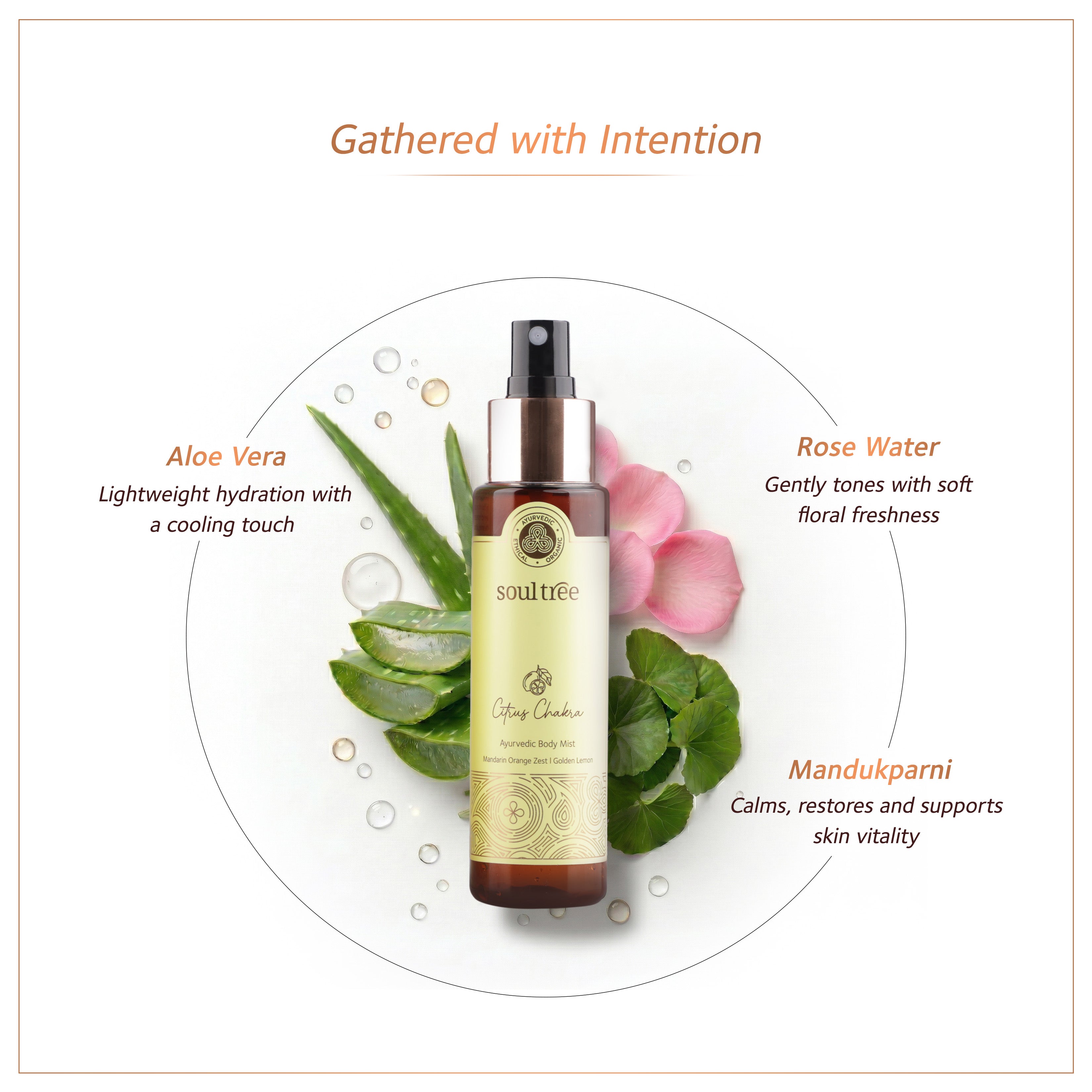 Soultree Ayurvedic Body Mist Citrus Chakra