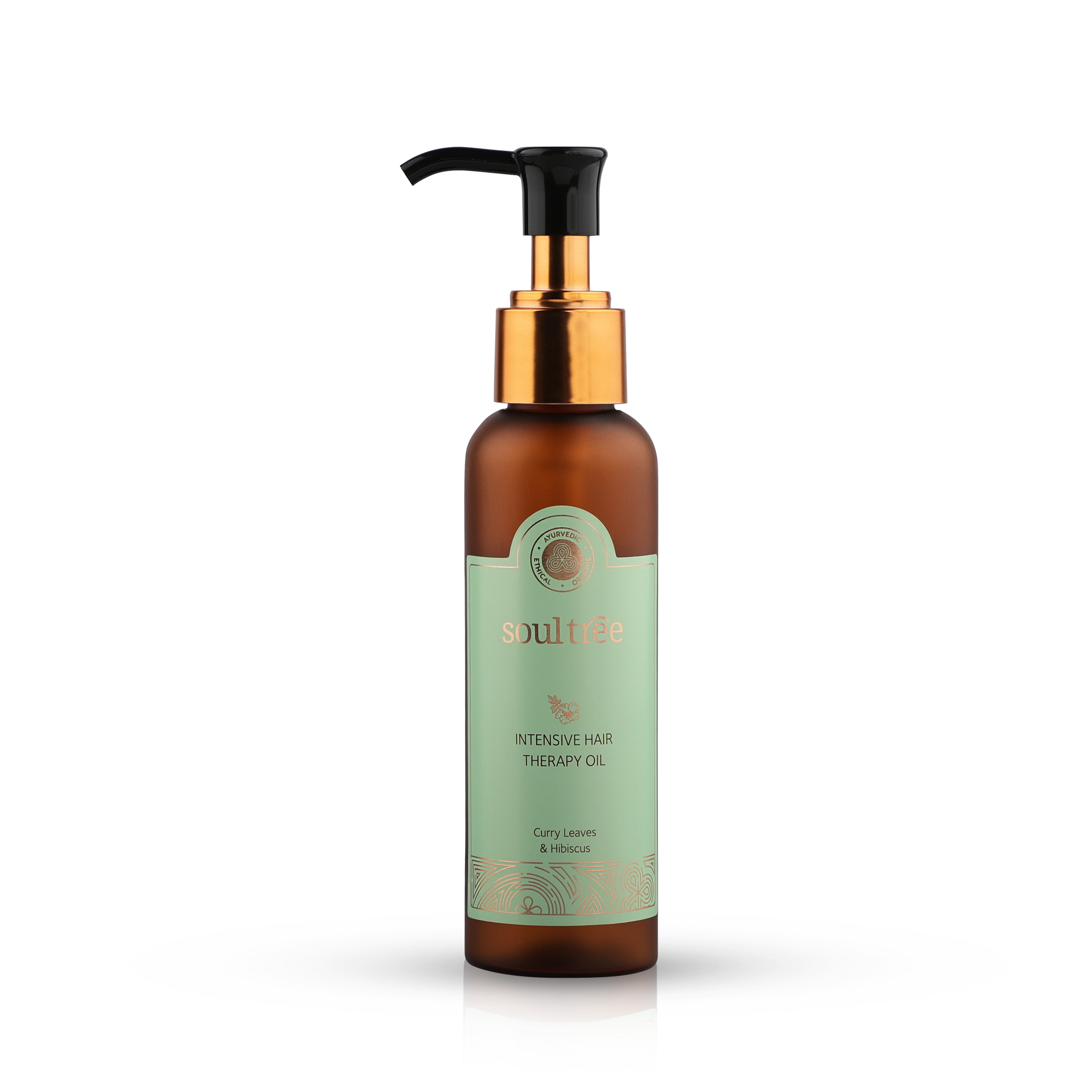Intensive Hair Therapy Oil with Curry Leaves and Hibiscus - SoulTree