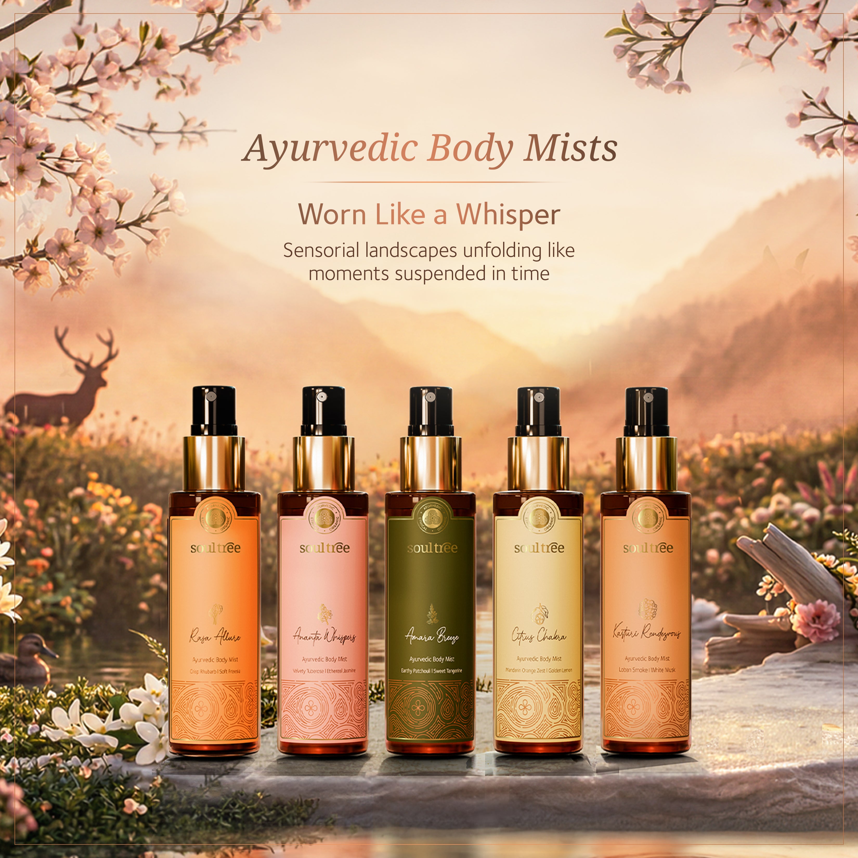 Soultree Ayurvedic Body Mist Rasa Allure