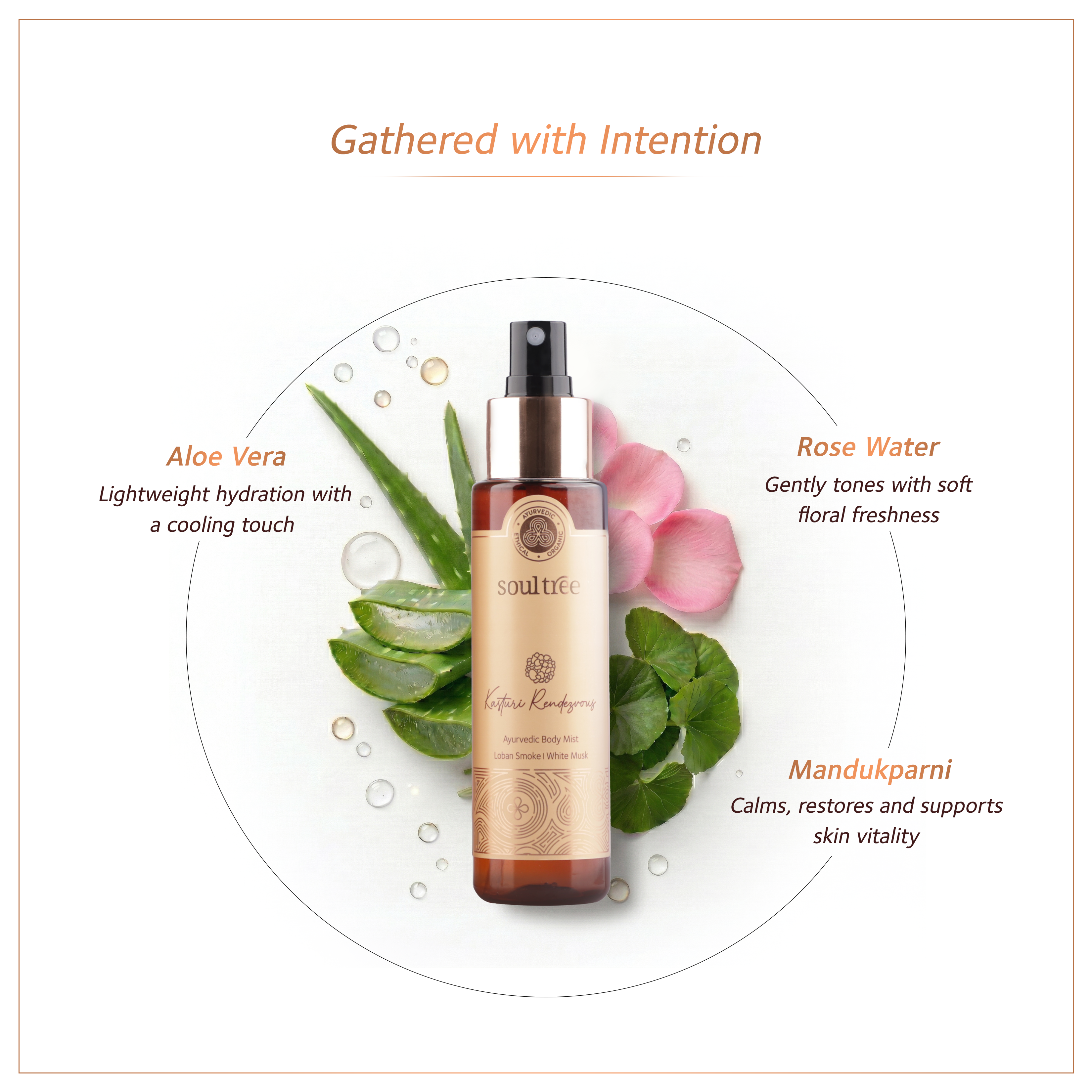 Soultree Ayurvedic Body Mist Kasturi Rendezvous