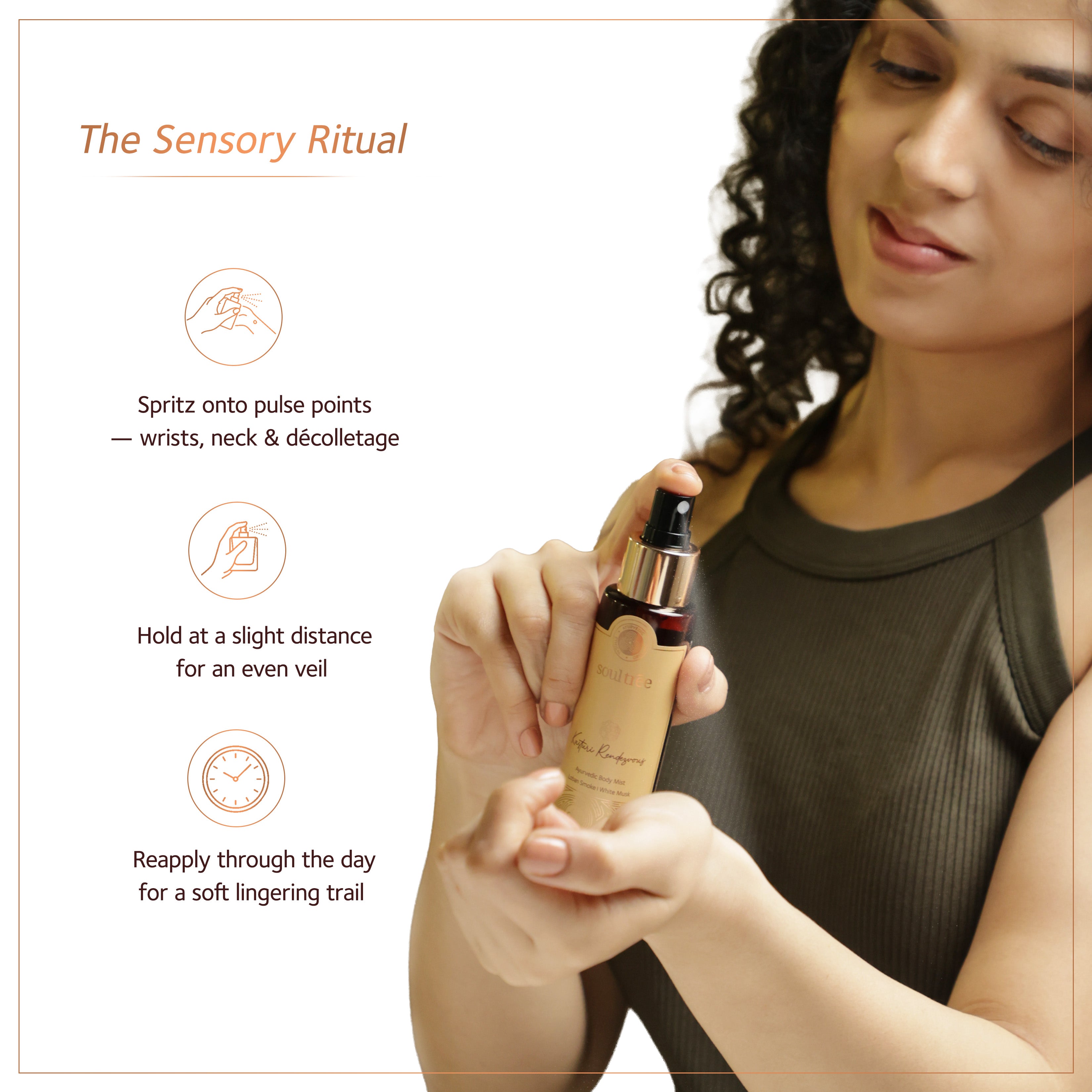Soultree Ayurvedic Body Mist Kasturi Rendezvous