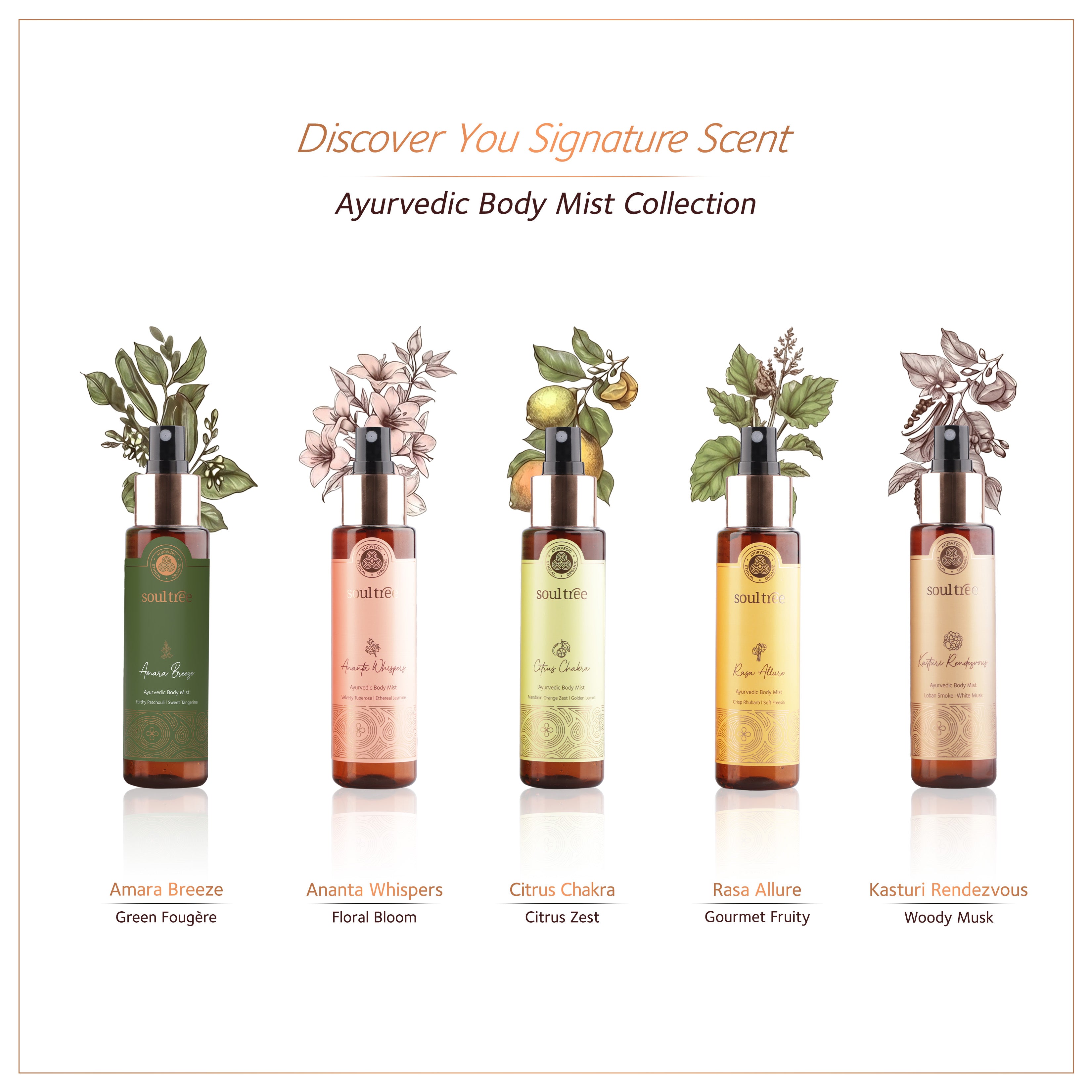 Soultree Ayurvedic Body Mist Ananta Whisper