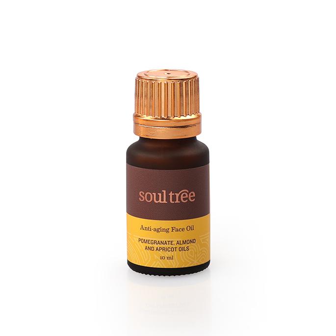 Anti-Aging Face Oil with Pomegranate, Almond & Apricot Oils - SoulTree
