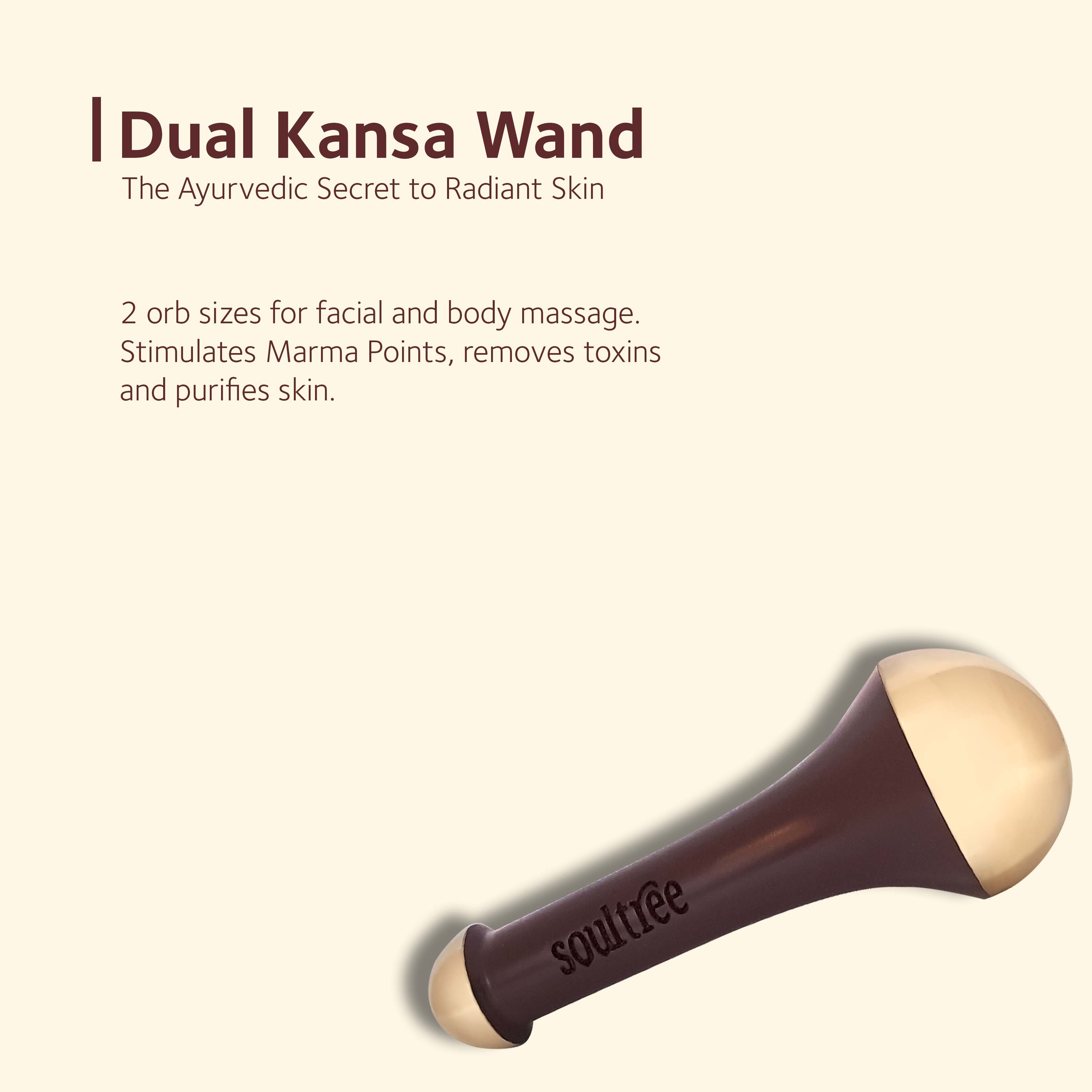 Ayurvedic Dual Kansa Wand