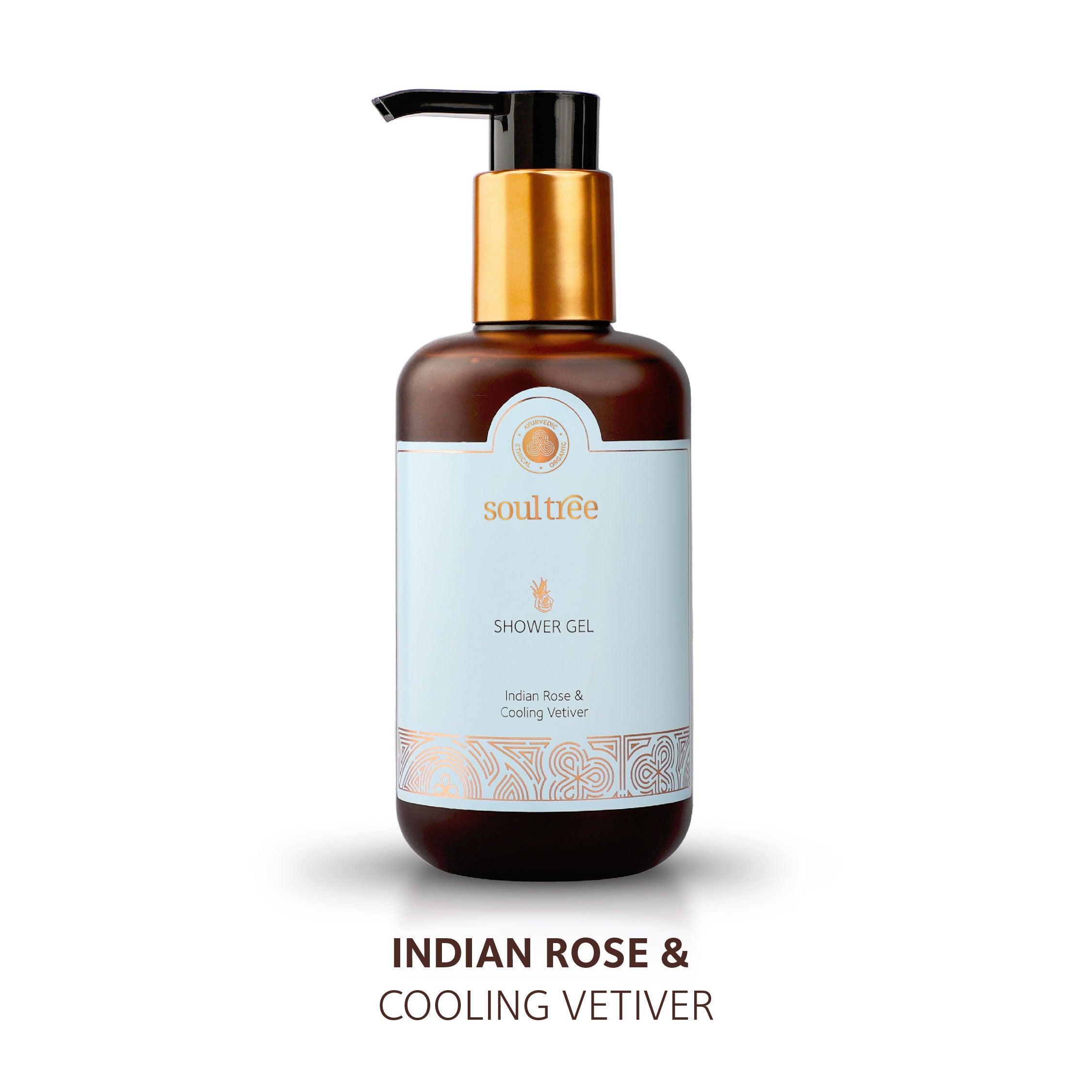 Indian Rose & Cooling Vetiver Shower Gel - SoulTree